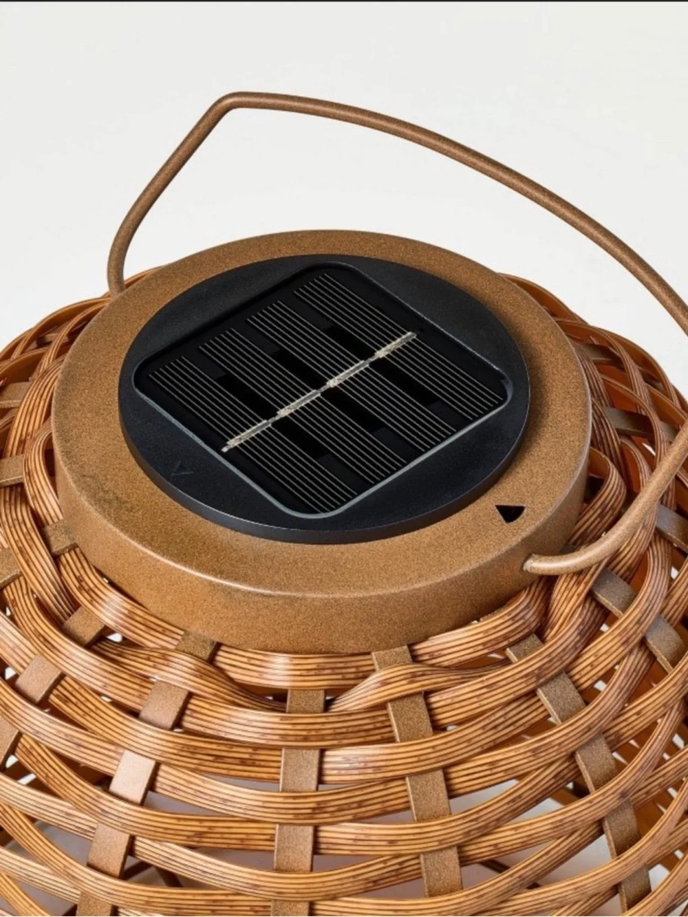 New! Woven Solar Lantern by Hearth & Hand™ w/ Magnolia, 9.75